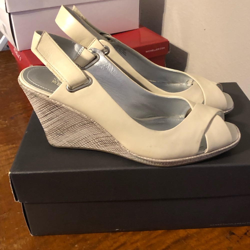 Cream wedges. Excellent condition